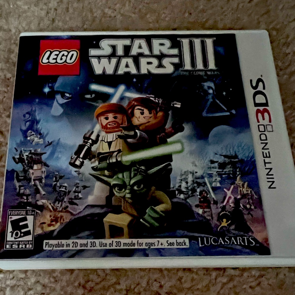 NINTENDO 3DS STAR WARS III LEGO GAME 🎮
